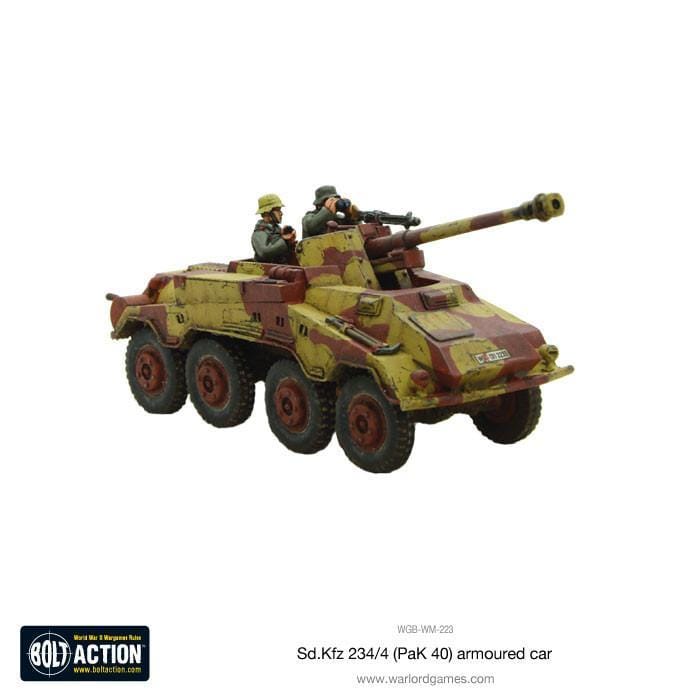Bolt Action Sd.Kfz 234/4 (PaK 40) armoured car