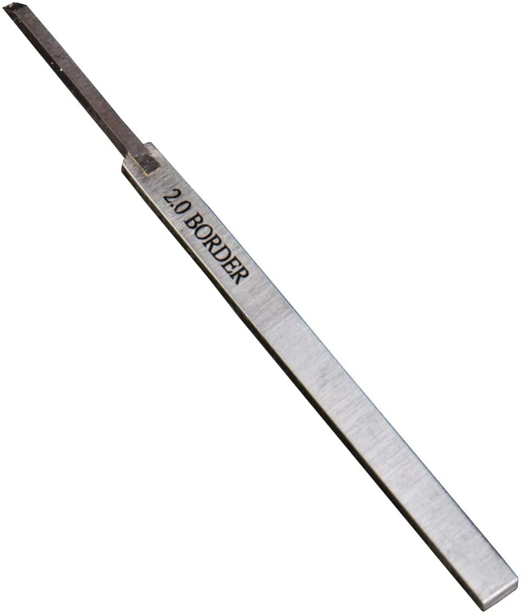Border Model Cemented Carbide Line Engraver Tool 2 mm