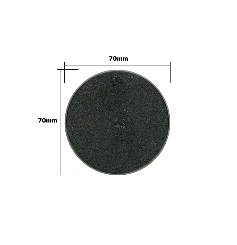 70mm Round Base x1
