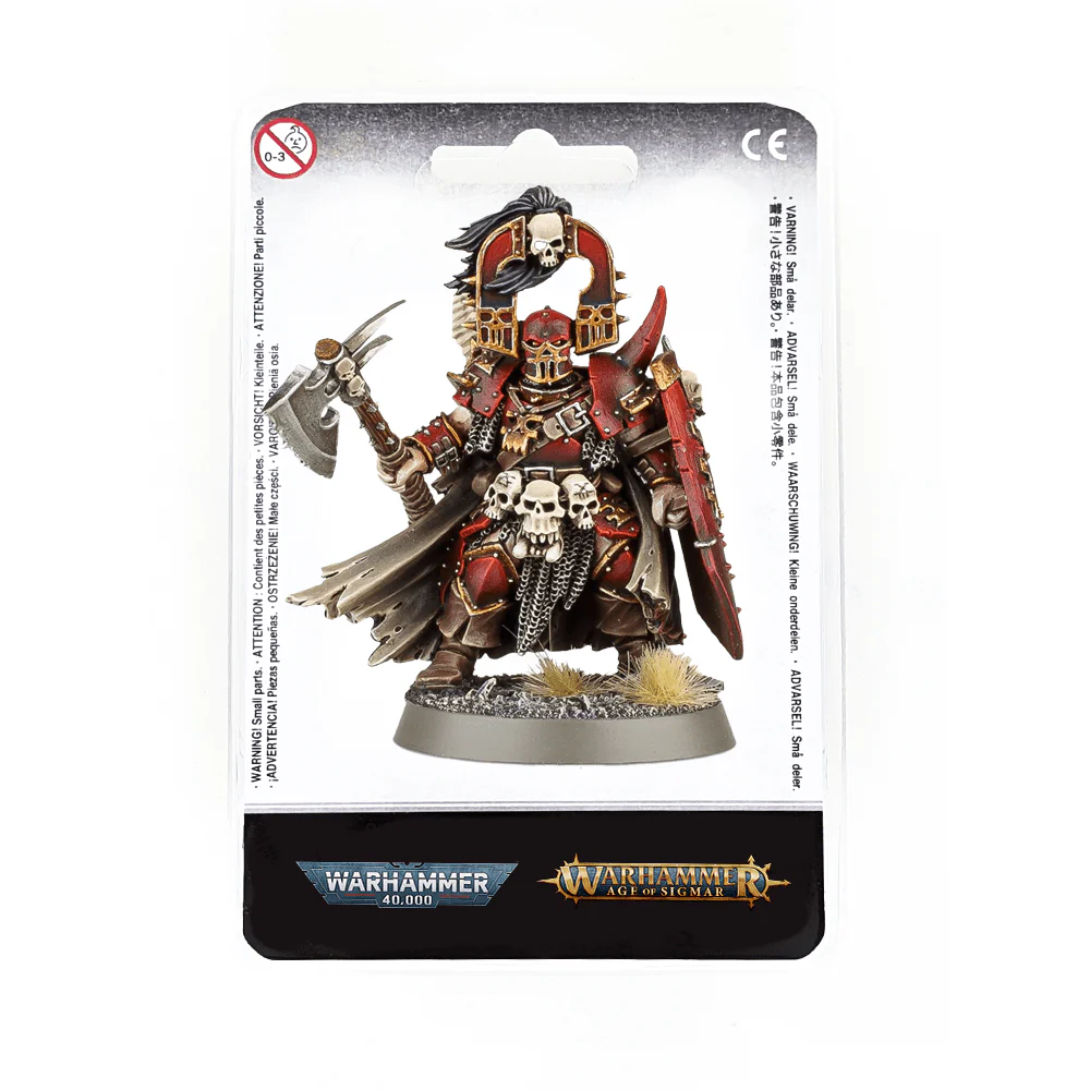 Exalted Deathbringer with Bloodbite Axe and Shield