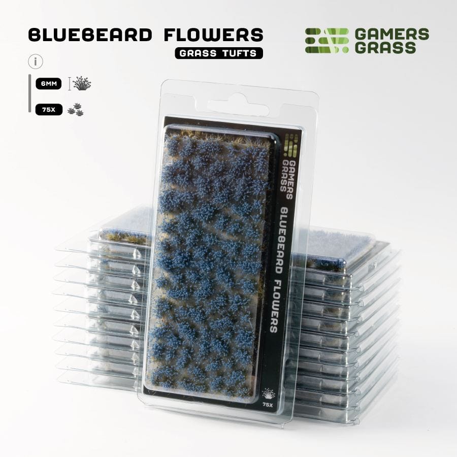 Gamer's Grass Tufts - Bluebeard Flowers - Image 2