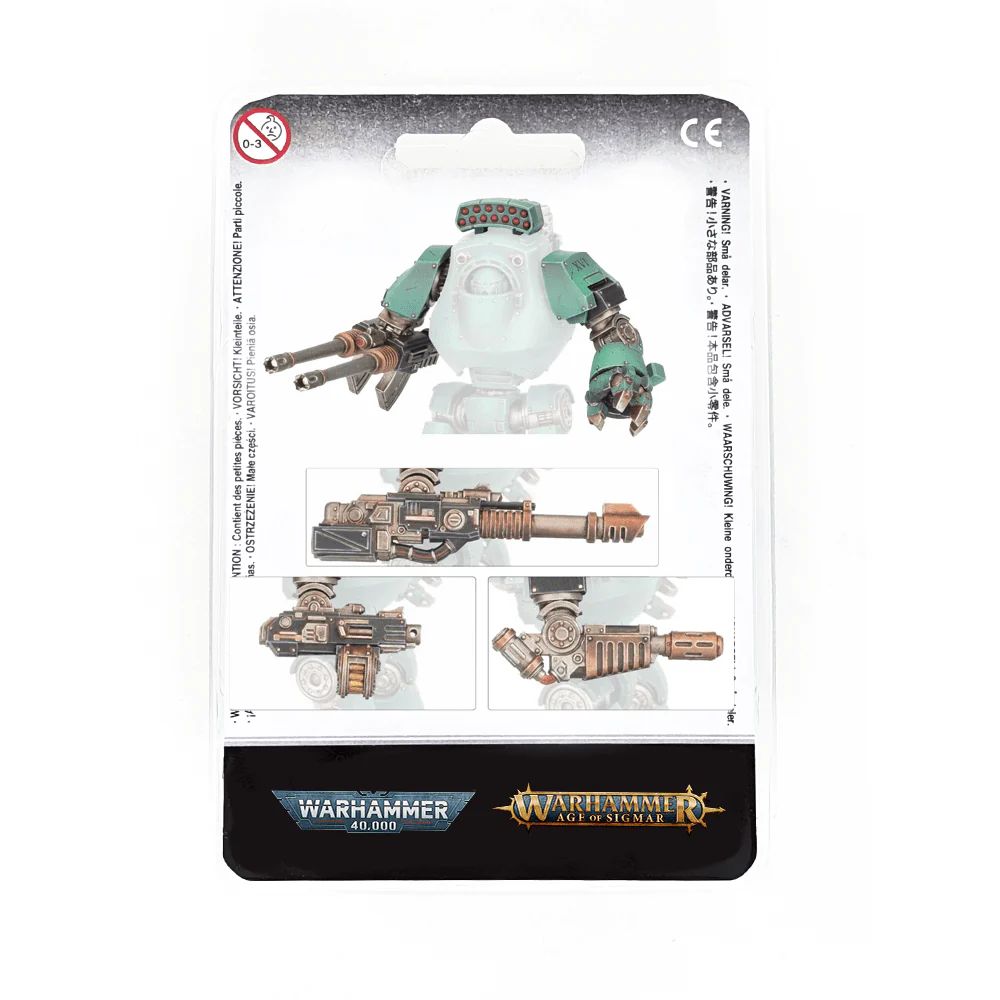 Horus Heresy Legiones Astartes Contemptor Dreadnought Weapons Frame 1