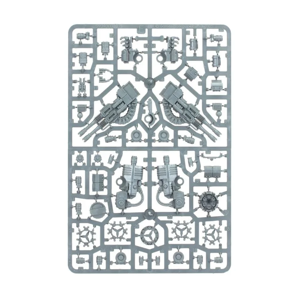Horus Heresy Legiones Astartes Leviathan Siege Dreadnought Ranged Weapons Frame - Image 2