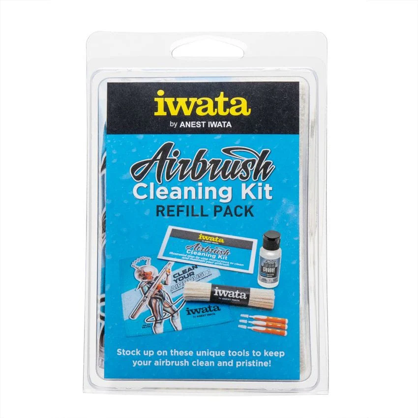 IWATA Airbrush Cleaning Kit - Consumables Refill - Image 2