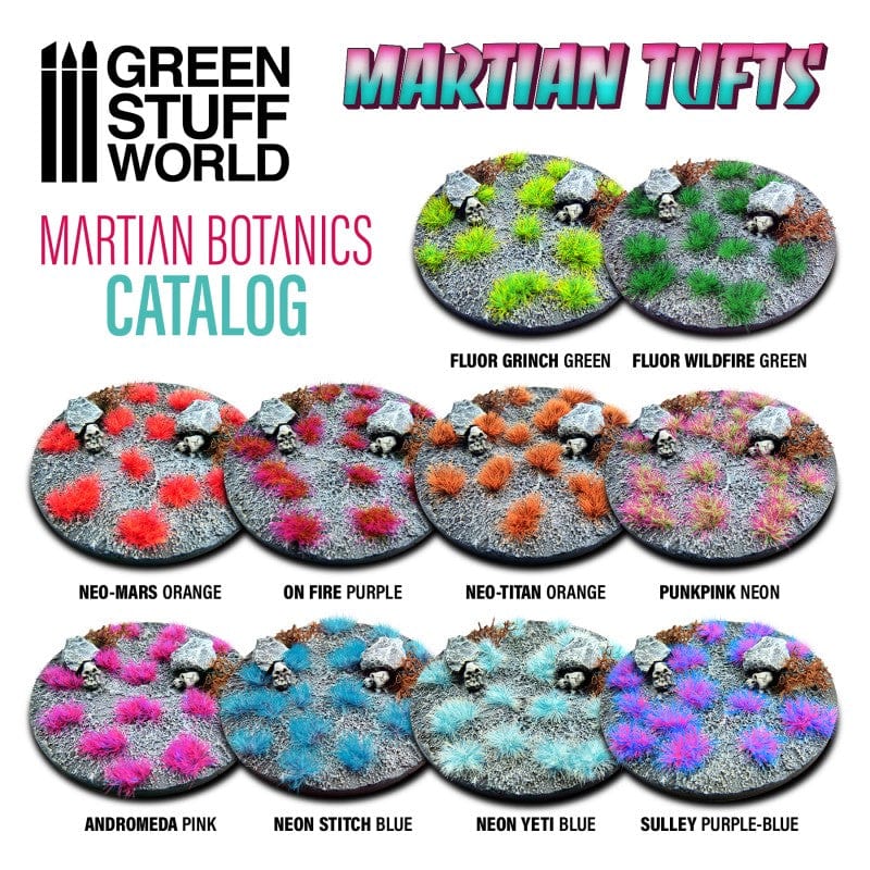 GSW Martian Neon Tufts 6mm - Punkpink Neon - Image 2