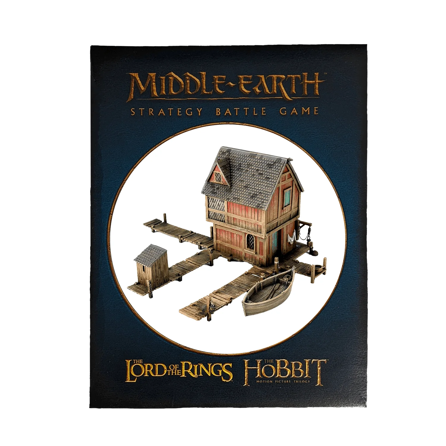 Middle-Earth Lake-town House Scenery