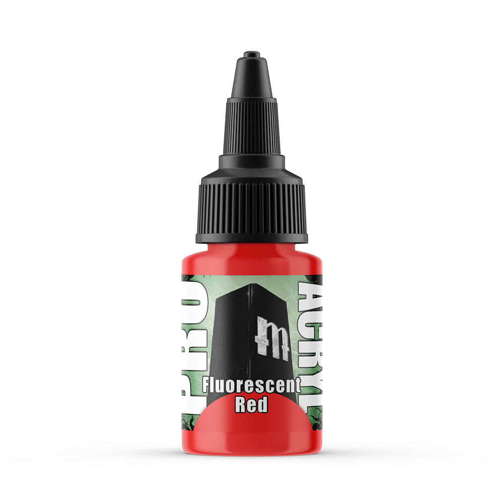 Monument Hobbies Pro Acryl - Fluorescent Red
