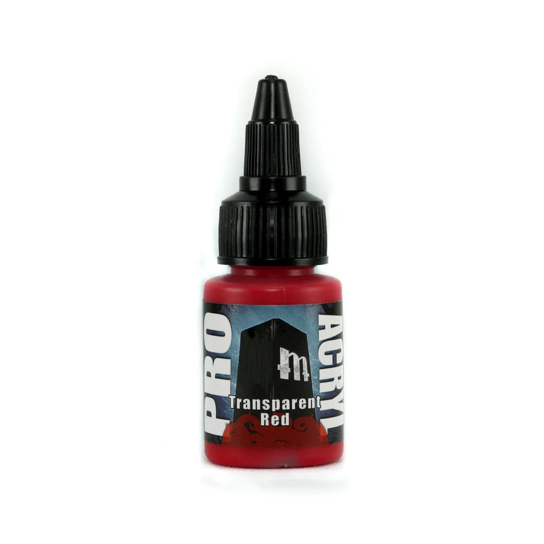Monument Hobbies Pro Acryl - Transparent Red 22ml