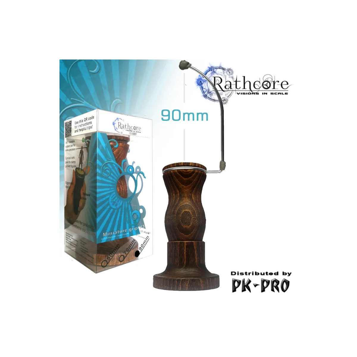Rathcore Premium Painting Handle V.3 Dark (90mm)