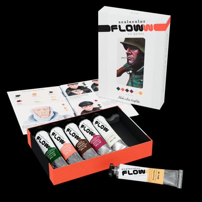 Scale 75 Flow Oil Paints - Skin