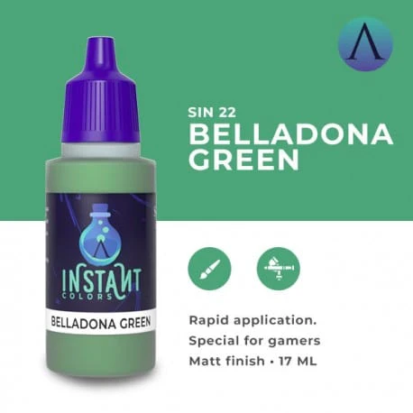 Scale 75 Instant Colors 17ml - Belladonna Green