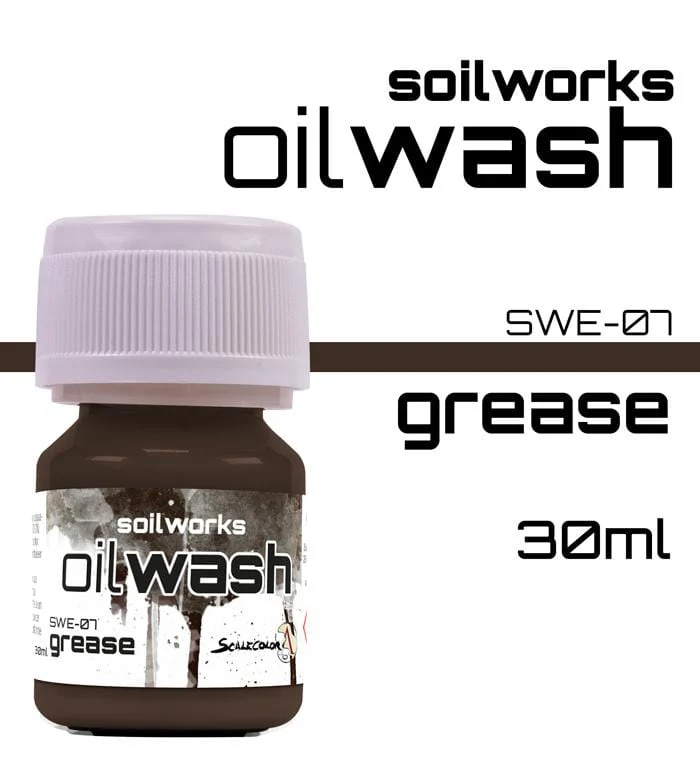 Scale 75 Soilworks Oil Washes 30ml - Grease