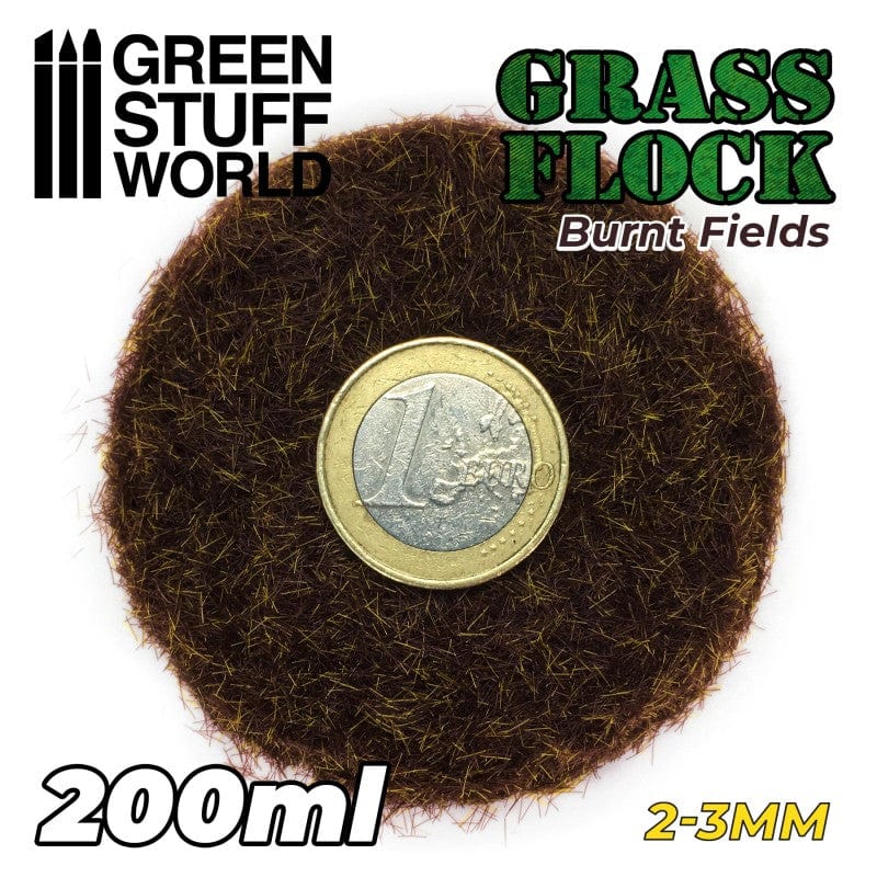 GSW Static Grass Flock 2-3mm - Burnt Fields 200ml - Image 2