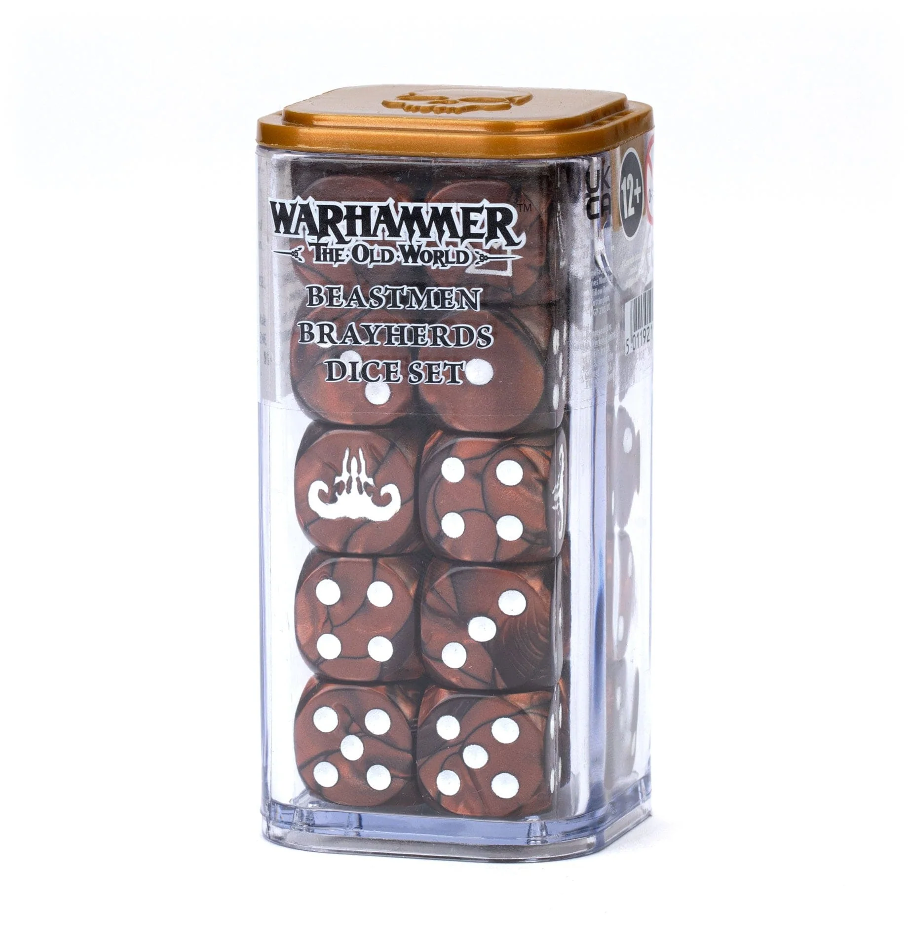 The Old World Beastmen Brayherds dice set