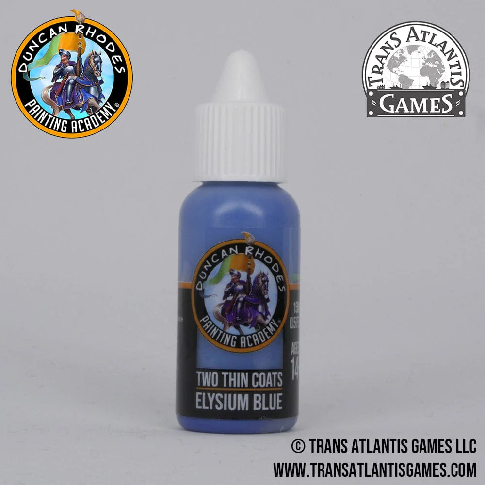 Two Thin Coats by Duncan Rhodes 15ml - Elysium Blue
