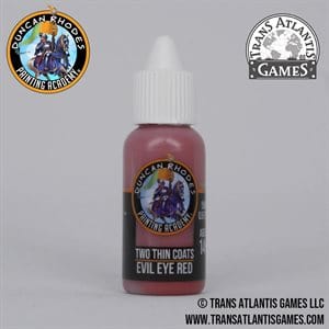 Two Thin Coats by Duncan Rhodes 15ml - Evil Eye Red