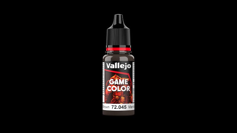 Vallejo Game Color 18ml - Charred Brown