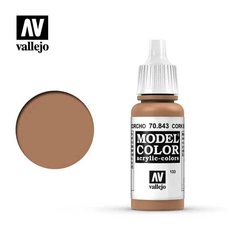 Vallejo Model Color Cork Brown 17ml - (014)