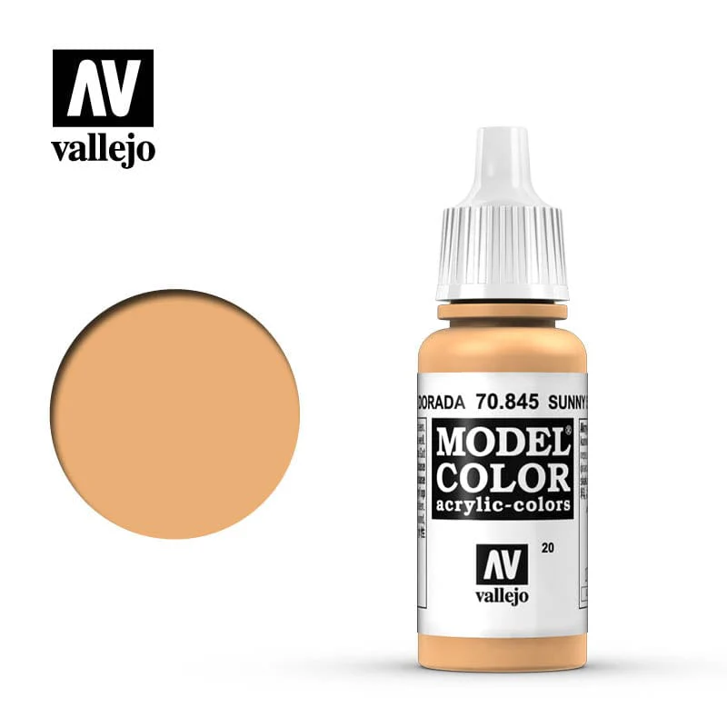 Vallejo Model Color Sunny Skin Tone 17ml - (012)