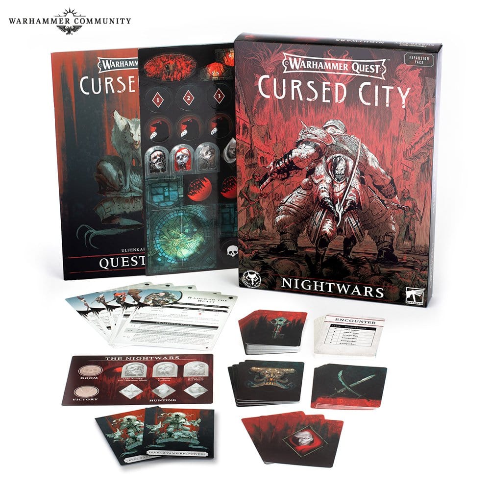 Wharhammer Quest Cursed City: Nightwars expansion (ENG)
